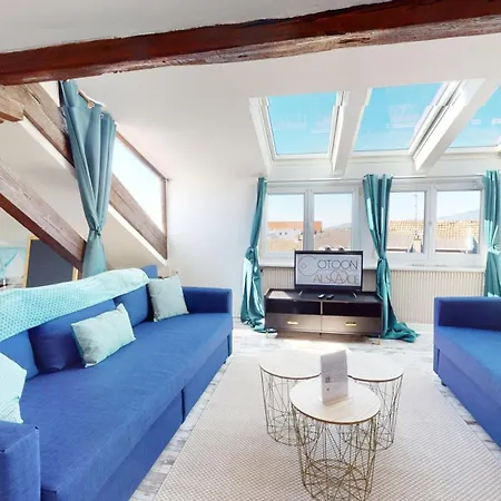 Lejlighed Le Cocon Colmarien - Proche Centre Et Gare - Stationnement Gratuit - 10 Personnes Colmar