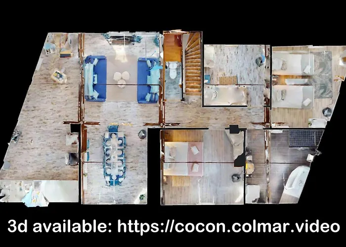 Le Cocon Colmarien - Proche Centre Et Gare - Stationnement Gratuit - 10 Personnes 아파트 *