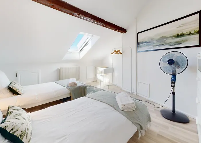 Le Cocon Colmarien - Proche Centre Et Gare - Stationnement Gratuit - 10 Personnes *