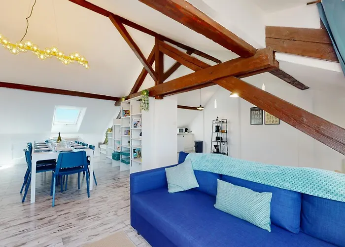 Le Cocon Colmarien - Proche Centre Et Gare - Stationnement Gratuit - 10 Personnes *