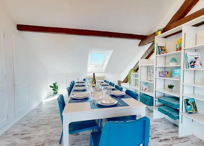 Le Cocon Colmarien - Proche Centre Et Gare - Stationnement Gratuit - 10 Personnes Апартаменты
