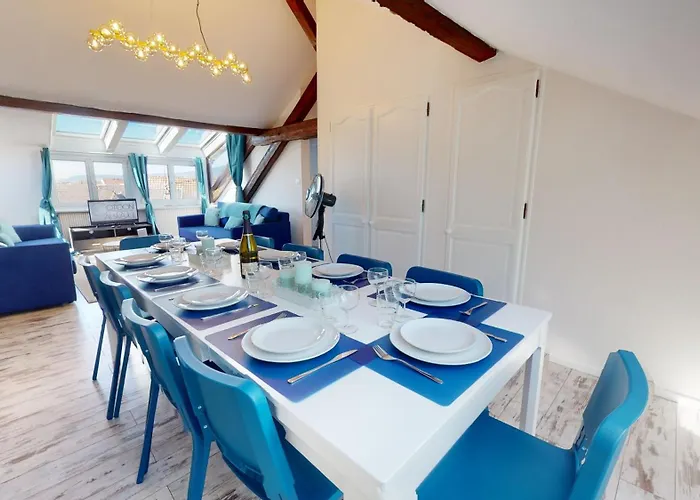 Le Cocon Colmarien - Proche Centre Et Gare - Stationnement Gratuit - 10 Personnes